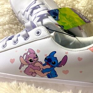 Disney Ground Up Sneakers Lilo & Stitch low top high sneakers size 9 NWT